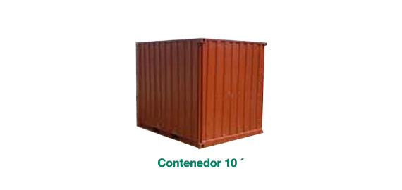 Contenedor 10´